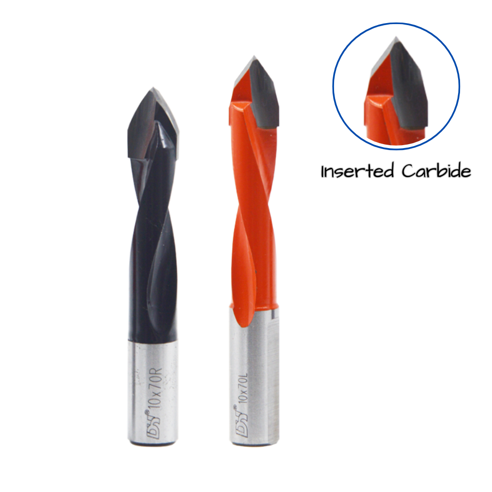 Woodworking TCT Drill Bits for Wood Through Hole Blind Hole Drill Bits With Insert Tip and Integral Tip Size Customized