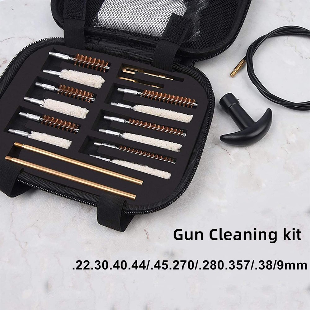 Cleaning Kit 9mm Universal Gun Cleaning Tool Kit Firearm Cleaning Supplies
