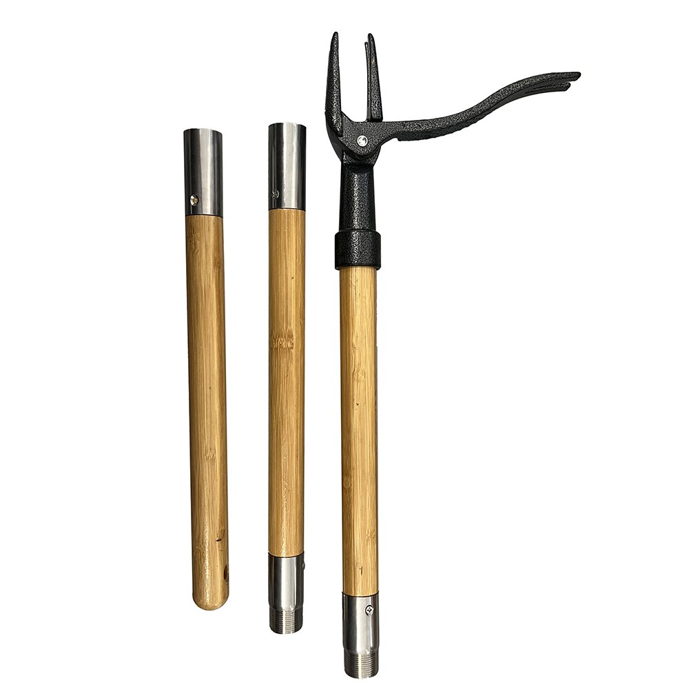 VERTAK standing up root removal garden tools for weeding three section rod manual grass weeder puller