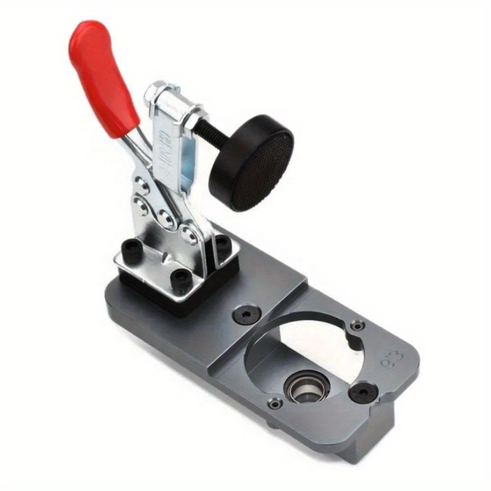 35mm Hinge Boring Jig Kit Woodworking Tools- Aluminum Alloy Hinge Hole Opener Template Puncher Locator Hardware and Diy Tools