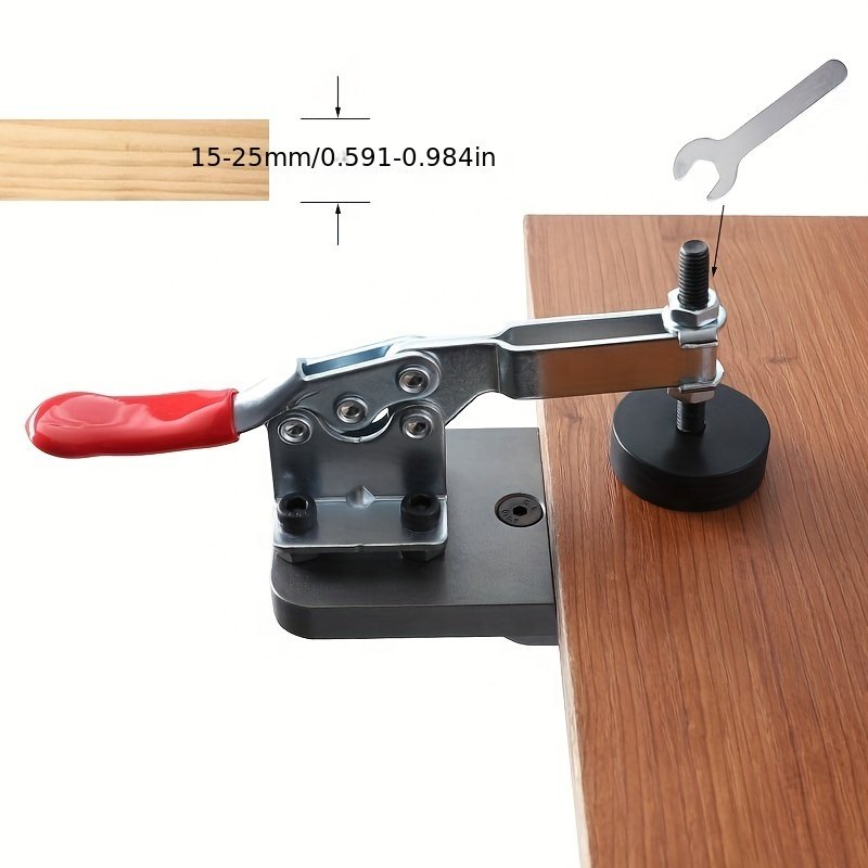 35mm Hinge Boring Jig Kit Woodworking Tools- Aluminum Alloy Hinge Hole Opener Template Puncher Locator Hardware and Diy Tools