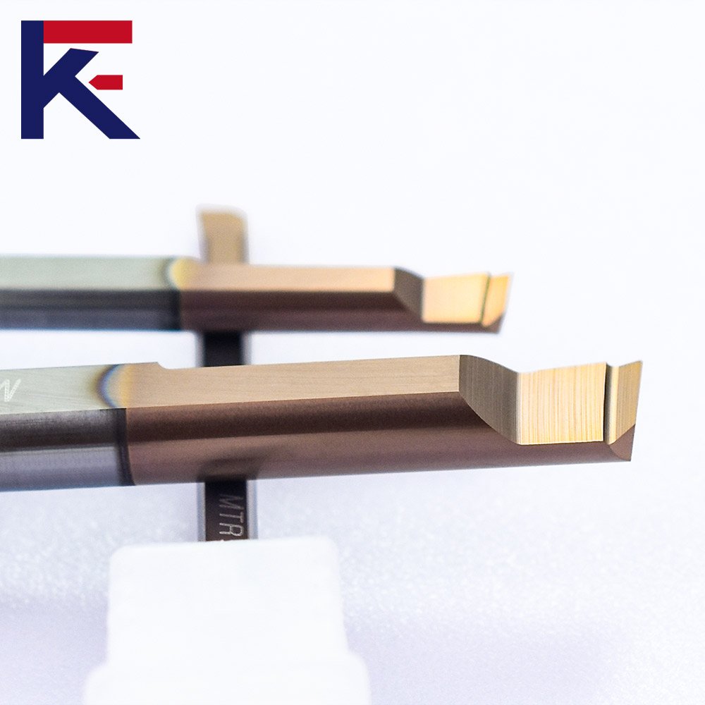 KF Solid Carbide Micro Bore Cutter for Drill Mini Micro Lathe Machining Inner Hole Groove Cutters MTR Boring tool for lathe