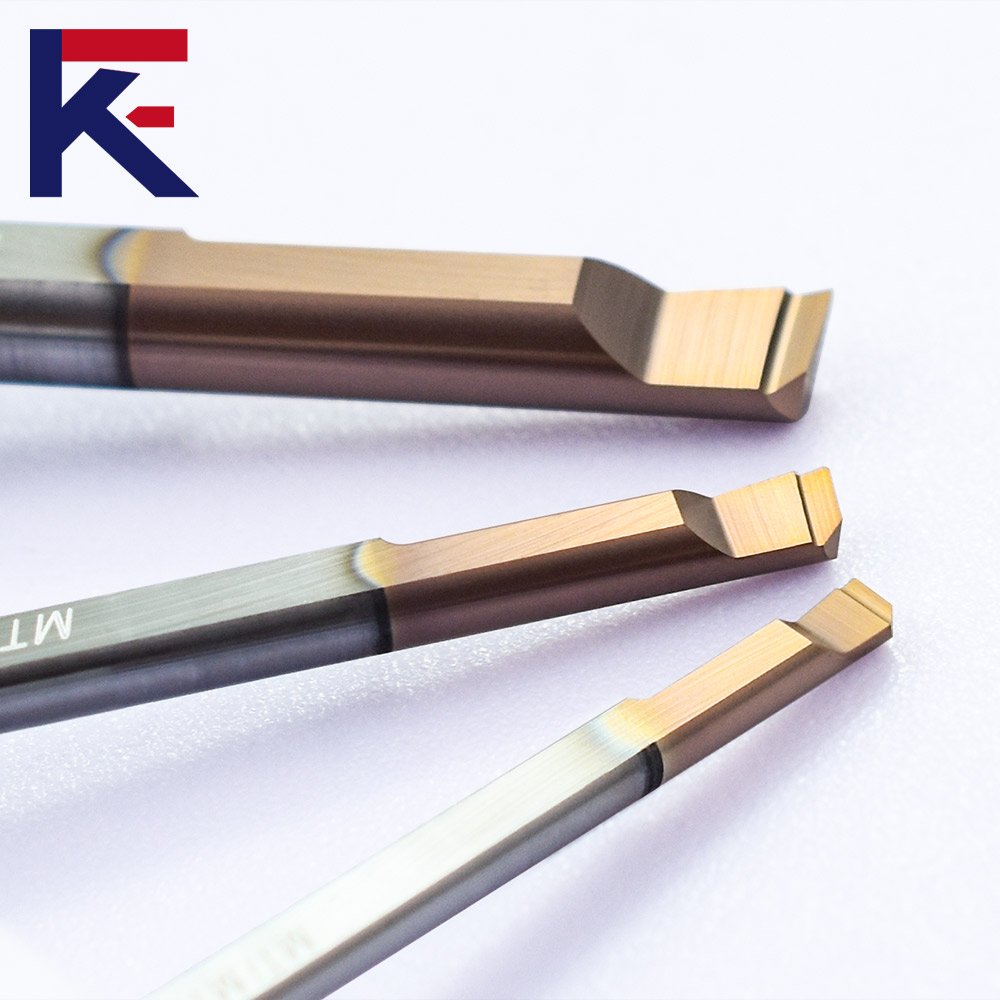 KF Solid Carbide Micro Bore Cutter for Drill Mini Micro Lathe Machining Inner Hole Groove Cutters MTR Boring tool for lathe
