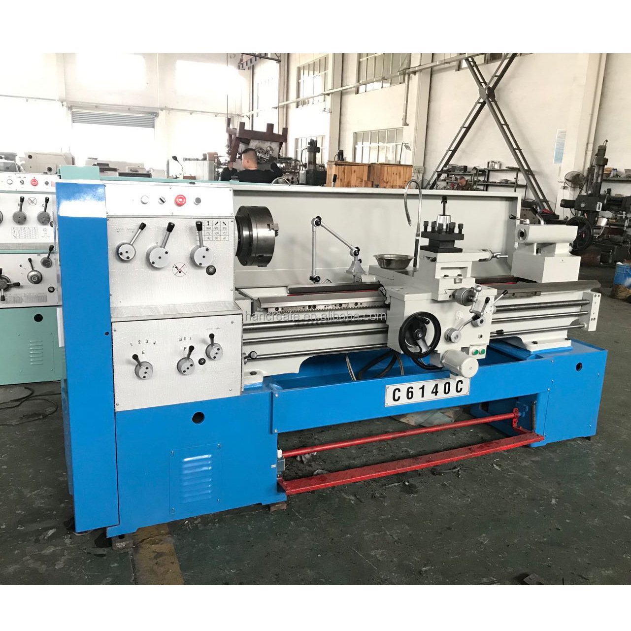 C6240 CUniversal Lathe Spindle Bore 80mm Gap Lathe Horizontal Lathe Machine