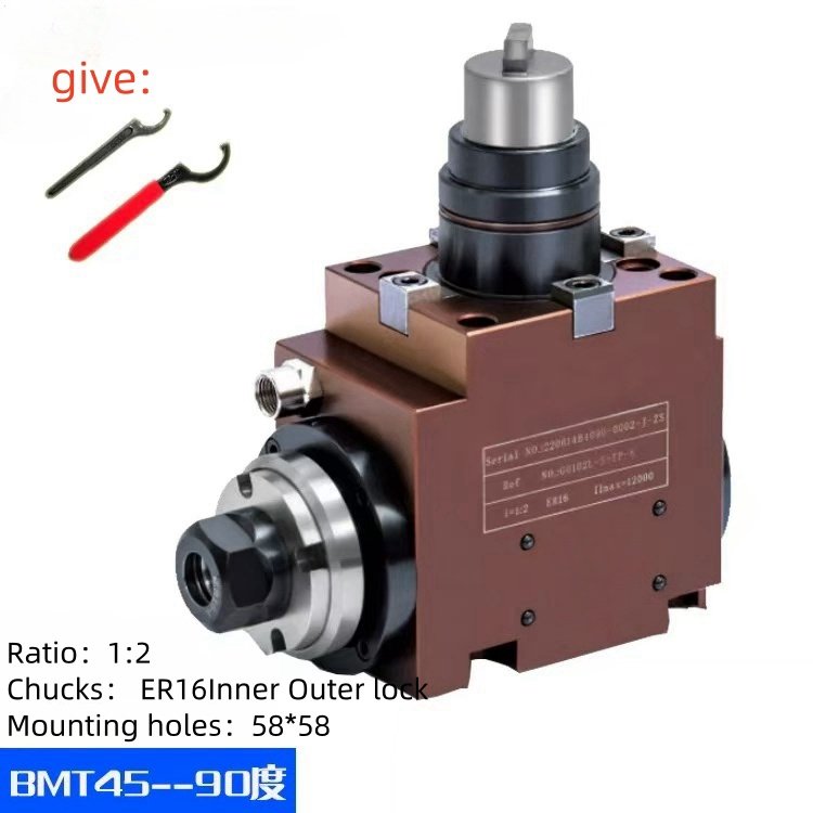BMT series 90 degree speed increase electric turret for high-quality CNC Turing milling turrets