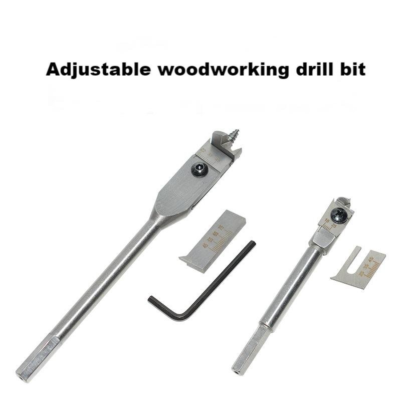 New 22-75mm Adjustable Woodworking Expansive Flat Spade Boring Drill Bit for woodworking drill