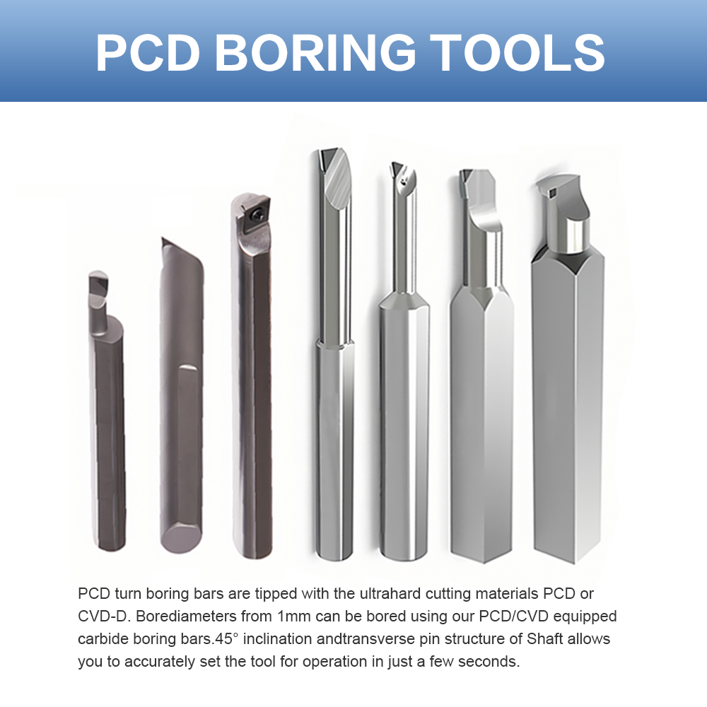 CNC Lathe Cutting Tool Micro Boring Bar Fine Boring Tools for CNC machine for Aluminum and aluminum alloys