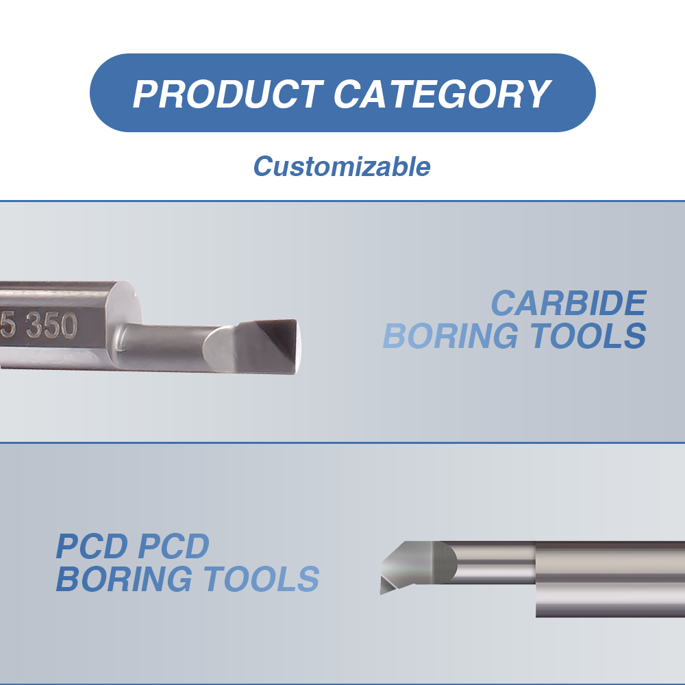 CNC Lathe Cutting Tool Micro Boring Bar Fine Boring Tools for CNC machine for Aluminum and aluminum alloys