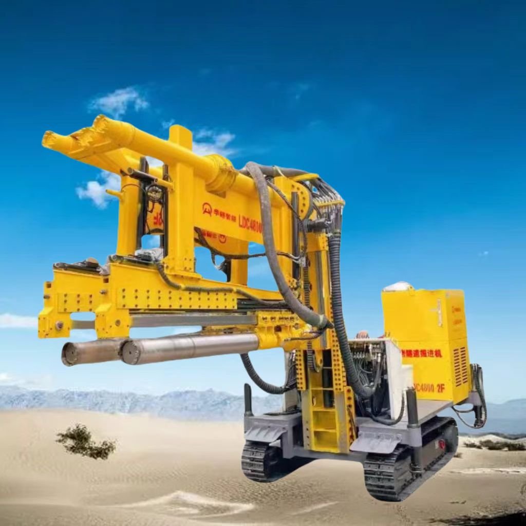 Factory Directly Sell Drill Bore Hydraulic Crawler Borehole Rotary Drilling Rig High Speed Tunnel Boring Machine