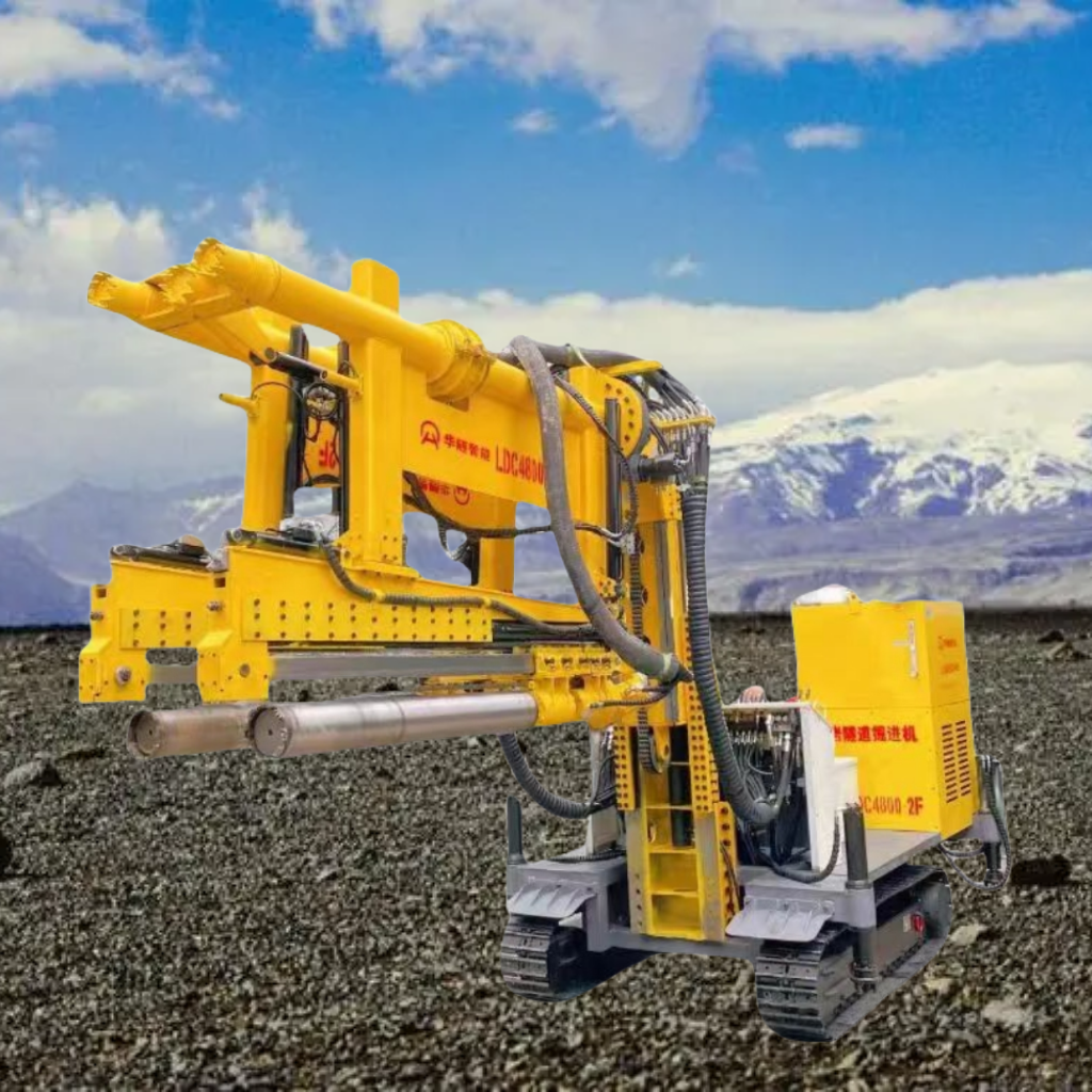 Factory Directly Sell Drill Bore Hydraulic Crawler Borehole Rotary Drilling Rig High Speed Tunnel Boring Machine