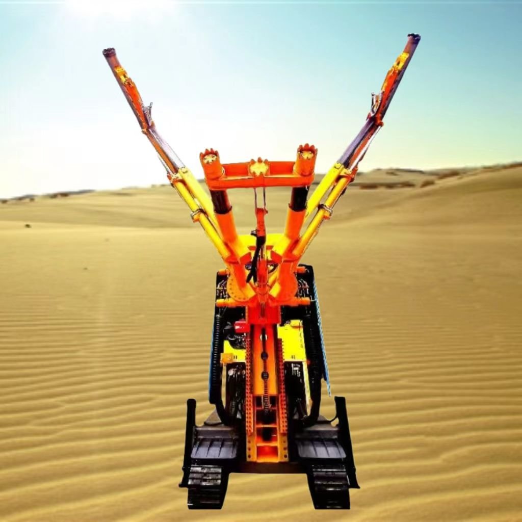 Factory Directly Sell Drill Bore Hydraulic Crawler Borehole Rotary Drilling Rig High Speed Tunnel Boring Machine