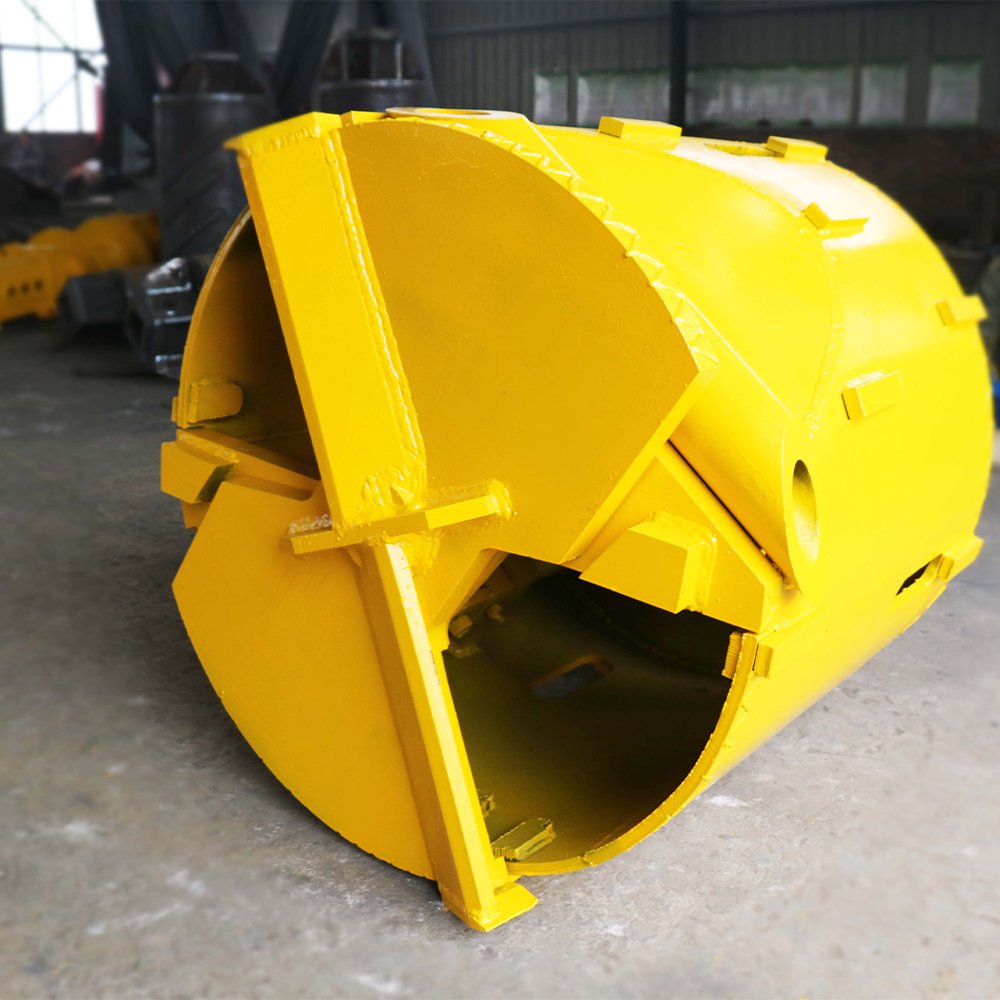Piling Tools Cleaning Drilling Bucket Use For Liebherr /Soilmec/Mait/Sany Drilling Rig 600mm to 3000mm