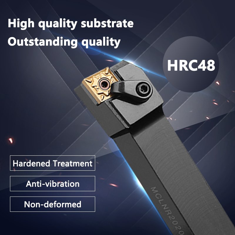 High Hardness Lathe Boring Bar Turning Tool Holder 10Mm With Wrenches 7Pcs Dcmt Ccmt Carbide Inserts