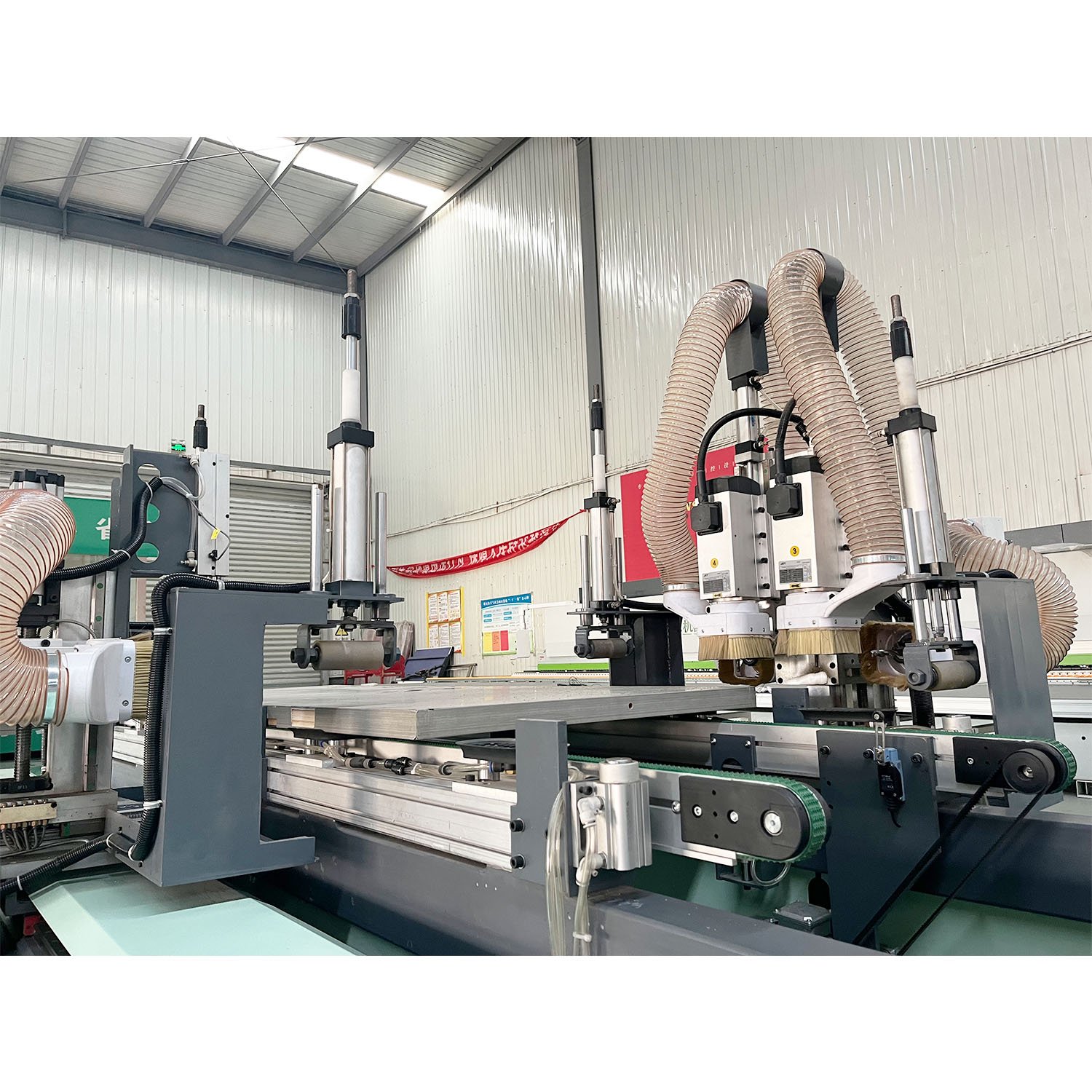 Cabinet Door Lock Hole Hinge Boring Drilling Machine Cnc Router For Woodworking Furniture Production