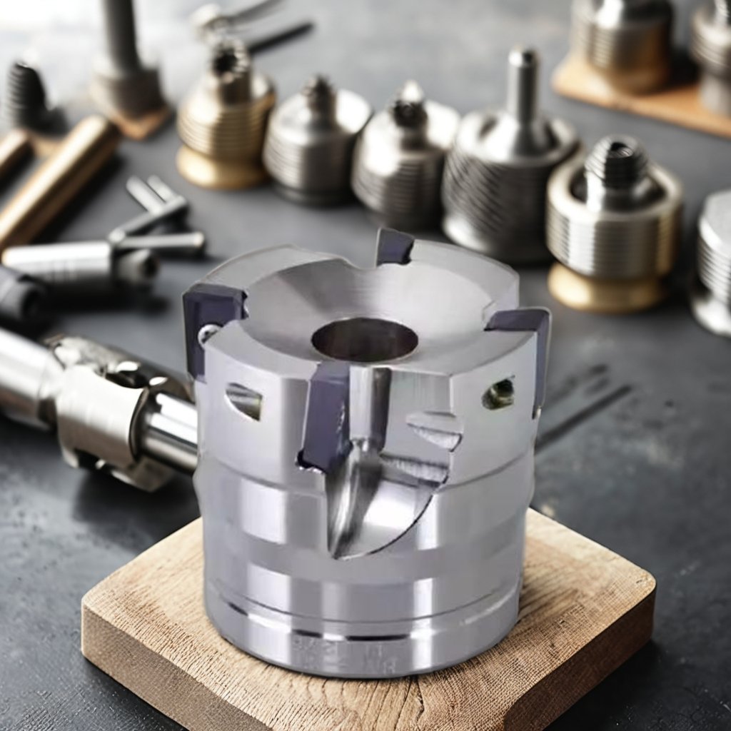 Heavy Indexable Face Mill Head CNC Milling Machine