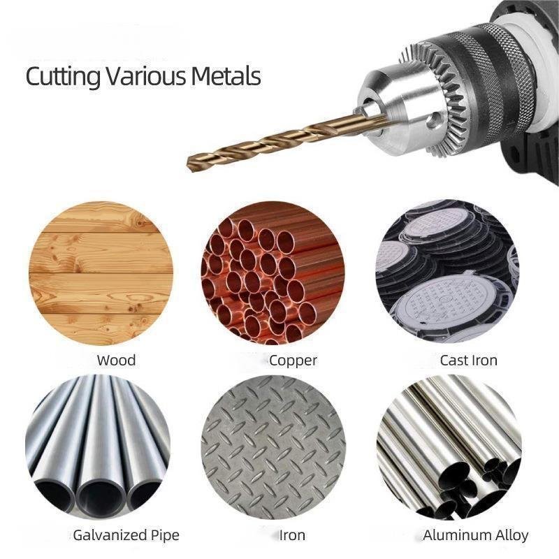 Hot selling 111 pcs bit set construction woodworking drill head flat drill opener tool kit