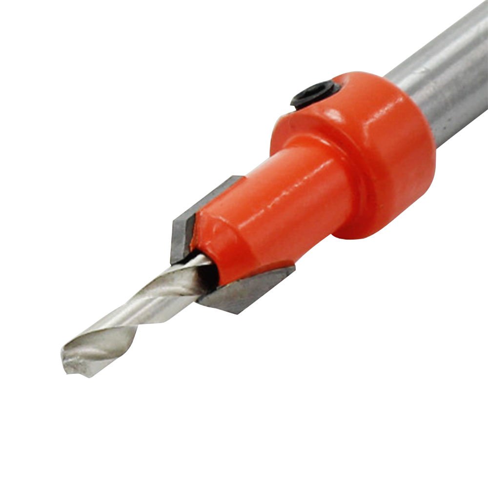 Countersink drill bits high carbon steel straight shank 90 degrees chamfer countersunk screw hole drilling tools