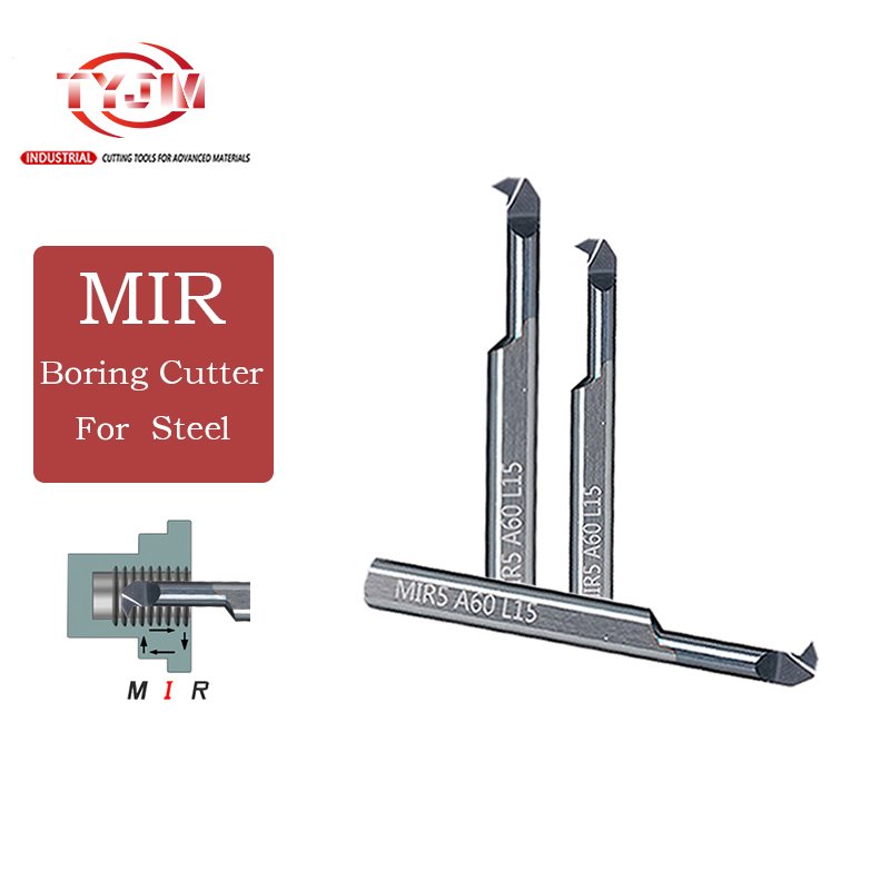 Cnc Micro Boring Bars Solid Carbide Tool Mini Boring Bar Small Diameter Bore Turning Boring Tool Mtr Mfr Mpr Mur Mqr Mgr