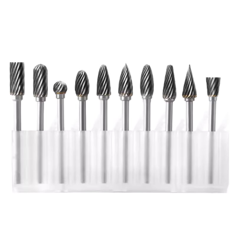 Metal Wood Carving Wood Metal Cutting Hardware Tools Grinding Drill Bit Set Carbide Tungsten Steel Grinding Heads Set