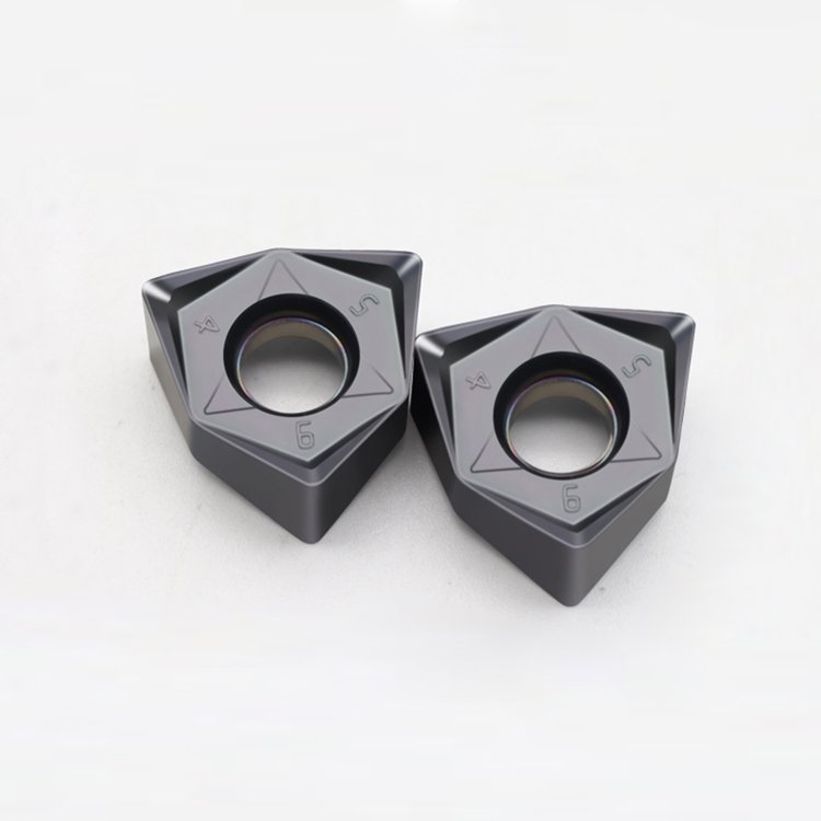 CNC Indexable Turning Tools Lathe Carbide WNMU080608 High Feed Face Milling Inserts WNMU 080608