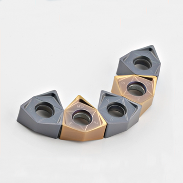 CNC Indexable Turning Tools Lathe Carbide WNMU080608 High Feed Face Milling Inserts WNMU 080608