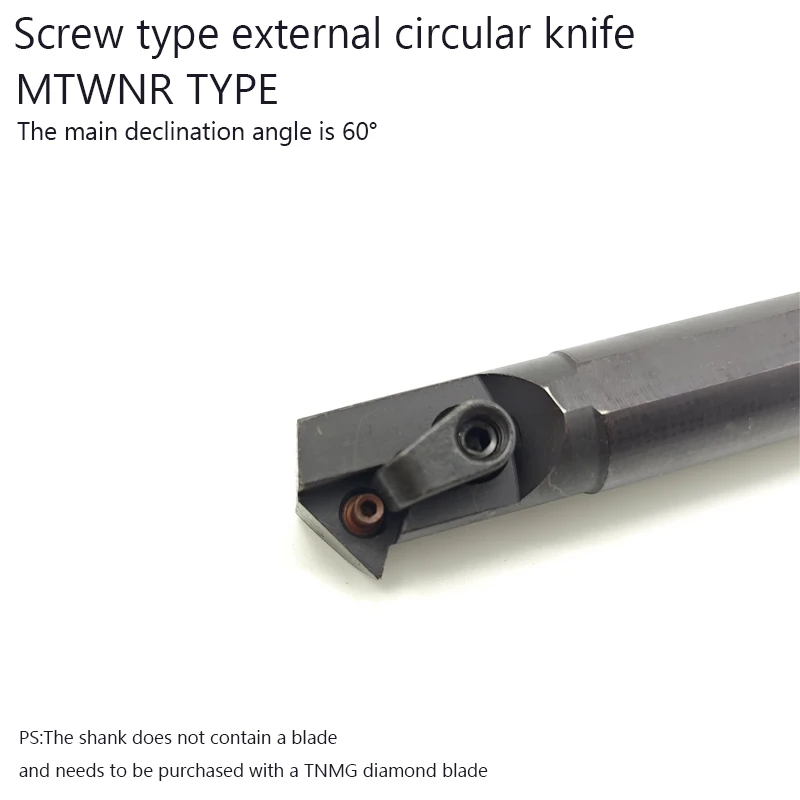 CNC lathe tool inner hole boring tool holder S25S-MTWNR16 turning tool can process 60 degree internal thread boring