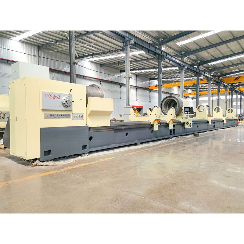 Deep hole drilling piston boring machine for Metal tube cylinder bore made in China