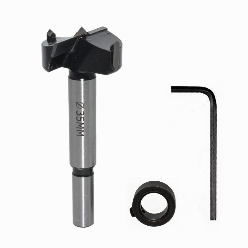 8PC Adjustable margin woodworking 35mm hinged hole locator Door hinge punch hole locator tool