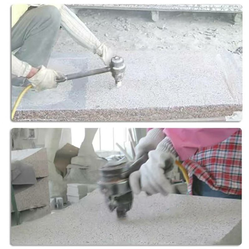 Pneumatic Hammer Drill Diamond Tools For Stones And Concrete Litchi Surface Chisel Head