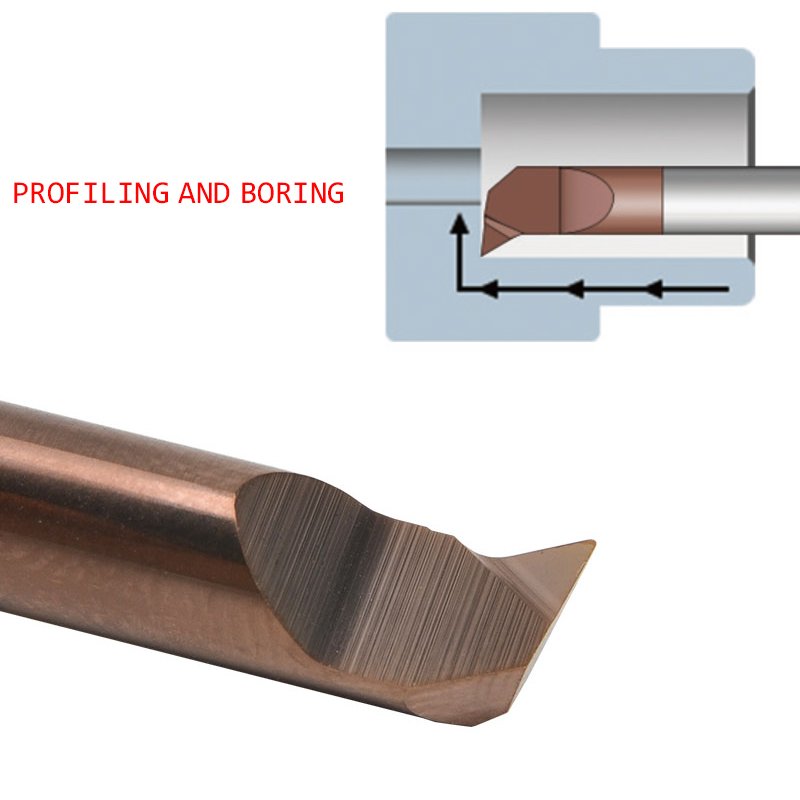 Lathe MBQR Quick Change Profiling and Boring bar CNC Small Cutter Interna Micro Tungsten Boring Tools
