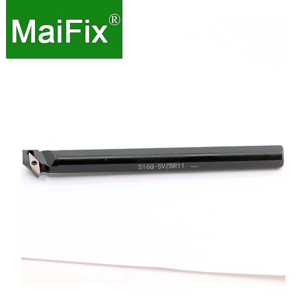 Maifix Factory 1pcs S Type SVZBR Internal Turning Tool Lathe Boring Bar Handle Toolholder Cutters Machining Insert