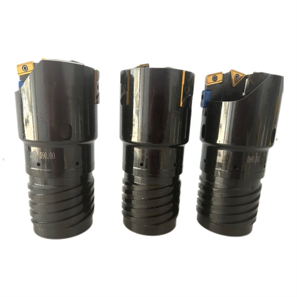 Single Tube System BTA Drill Head with 110 mm Dia Indexable Insert Deep Hole Drilling Tool for Steel & Stainless Steel