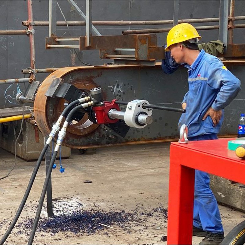 CNC Portable Line Boring Machine Repairing Excavator Portable Line Boring And Welding Machine Tools Portable Line Boring Machine