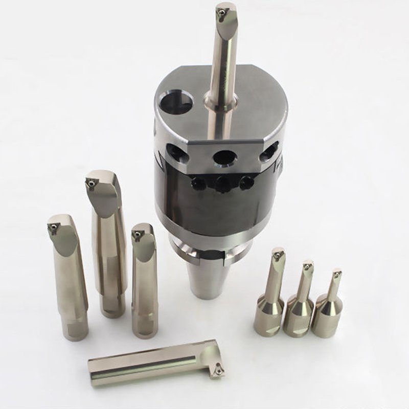 Boring Heads Arbor BT40 NBH2084 Boring Head Set With 8Pcs Boring Bar For Boring Tools Engraving Machine Milling CNC Tools