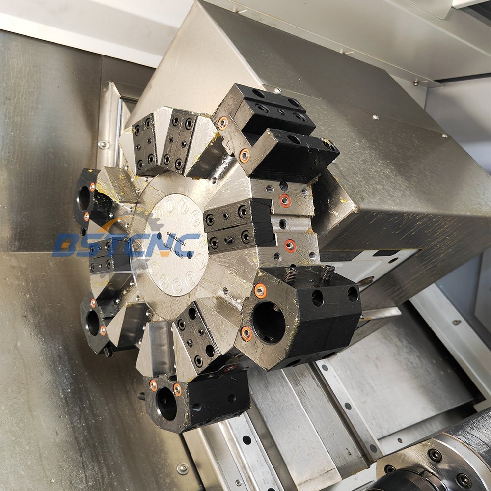 Universal TCK50 Mini Metal Lathe Horizontal Lathes driven turret lathes for metal with CE