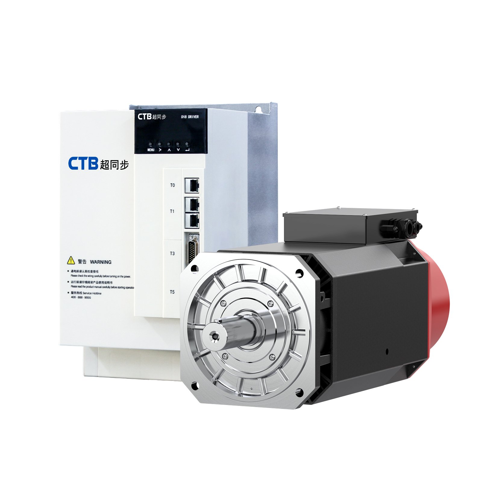 CNC grinding machine CTB high precision 3.7kw 35.3Nm 205*270mm Z18B brake servo motor