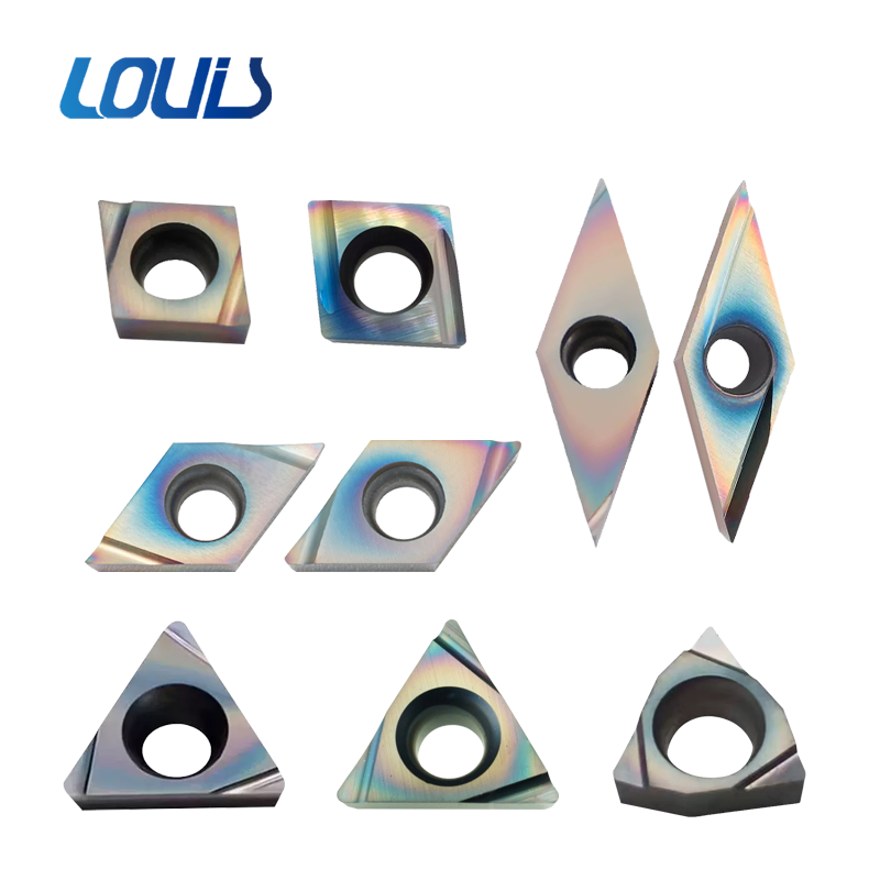 CNC lathe blade (color hard) CCGT/DCGT/VBGT/TPGH/WBGT Series internal hole boring blade cnc blade