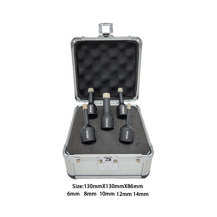 DEYI M14 Hole Saw Bohren Concrete Ceramic 35mm Brazing Diamond Tile Drill Vacuum Brazed Core Bit