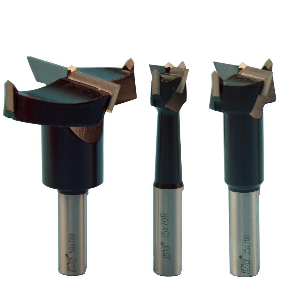 Woodworking Solid Carbide Alloy Hinge Drill Router Bit Set Trimmer Milling Bits for CNC Machine