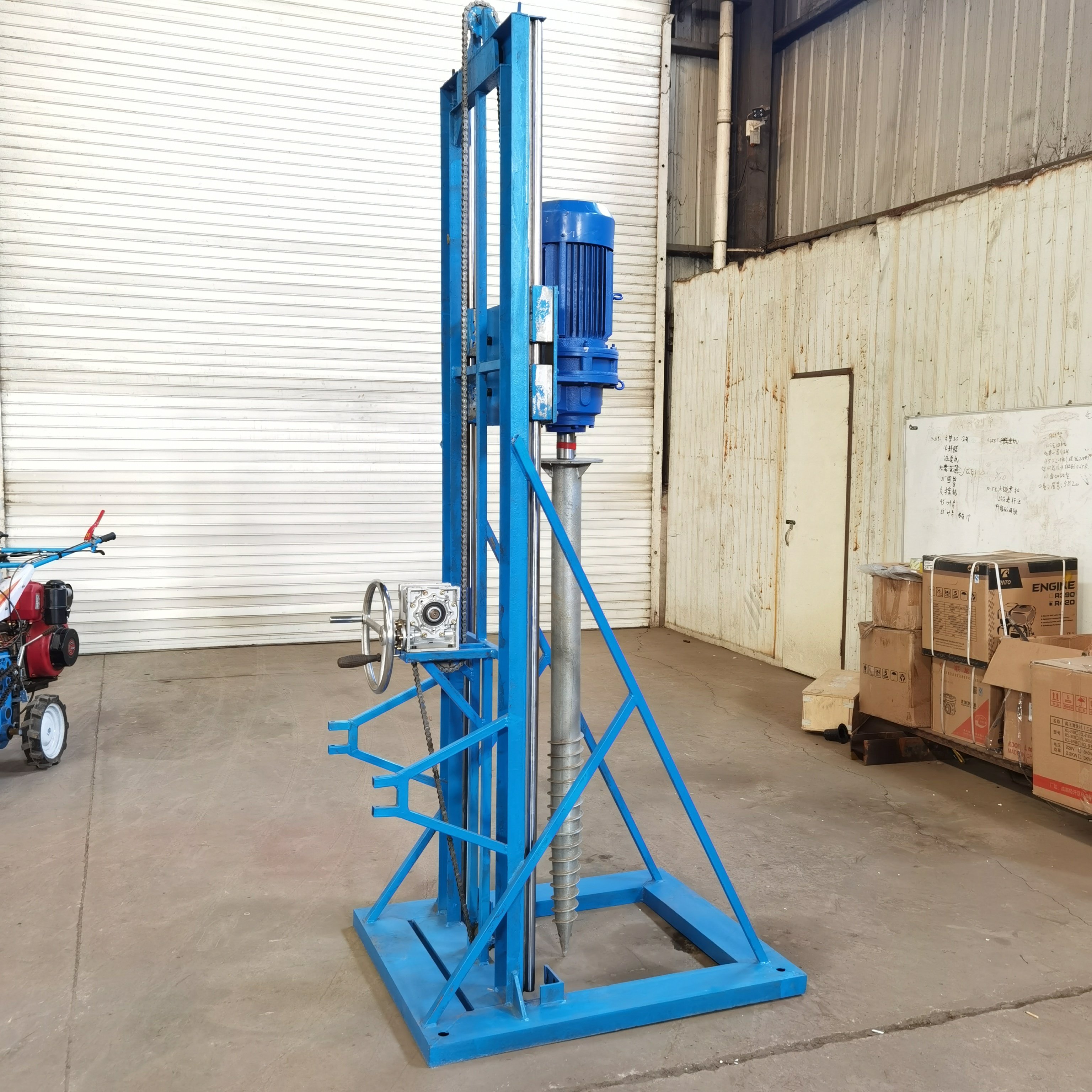 high quality Ground Screw Pile Drivers/Piling Machine
