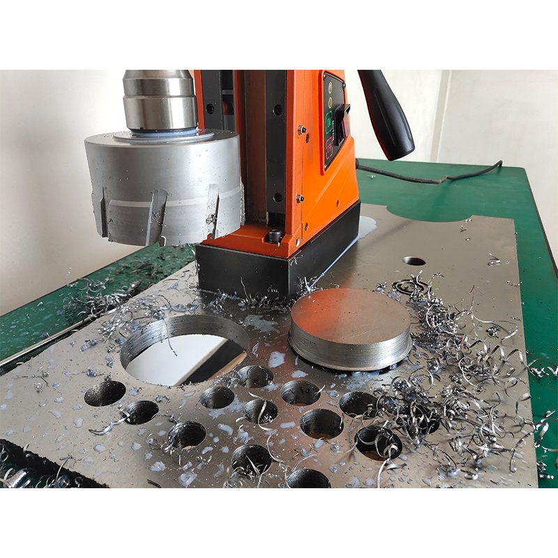Boring diameter 4-3/4 inch 220V magnetic drill machine set
