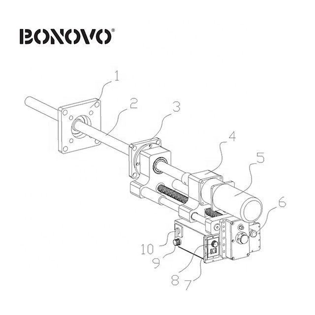 Portable Horizontal Boring Machine made by Bonovo XTD50