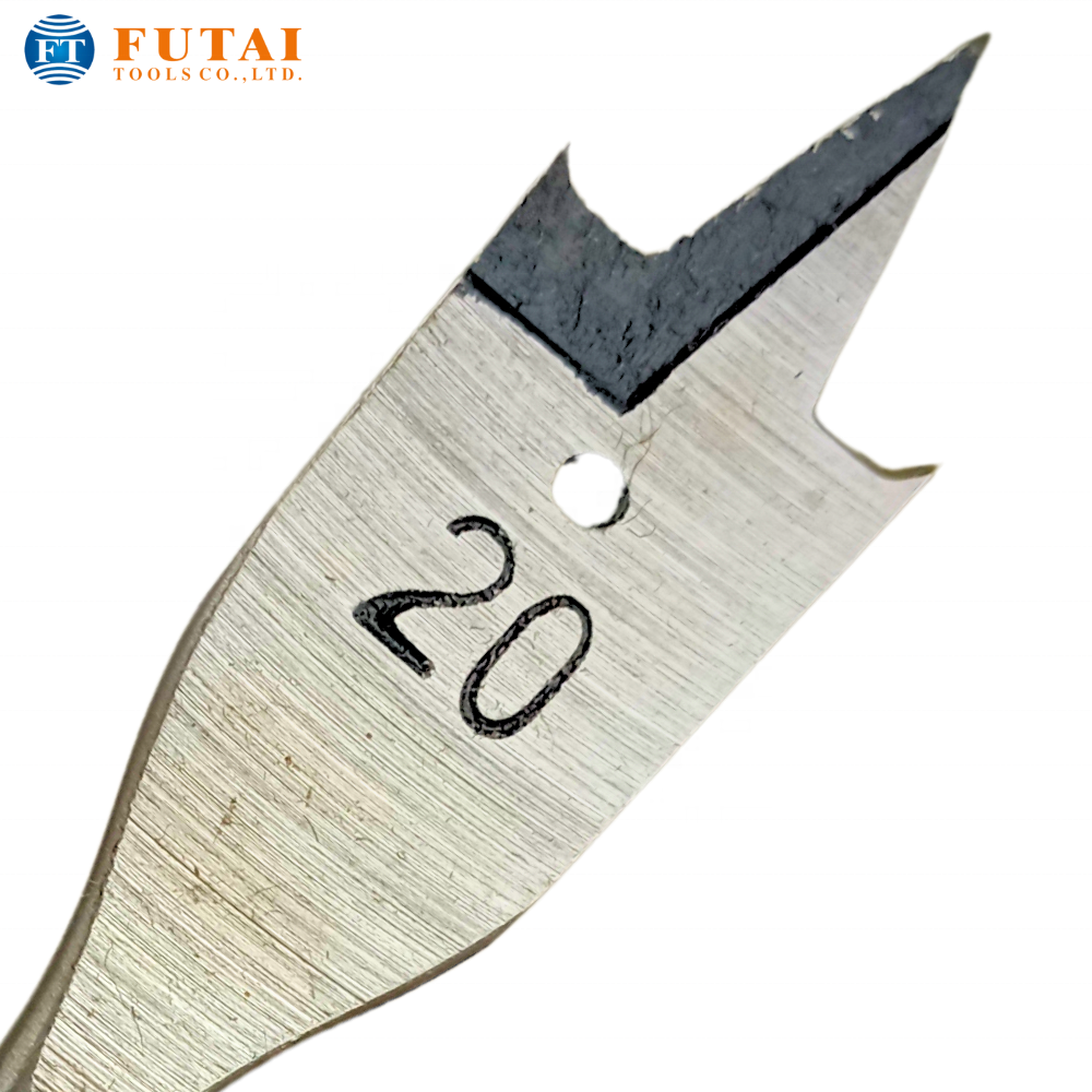 Premium Wood Flat Drill Bit Set High Carbon Steel Wood Flat Bits for Fast Wood Drilling Hole