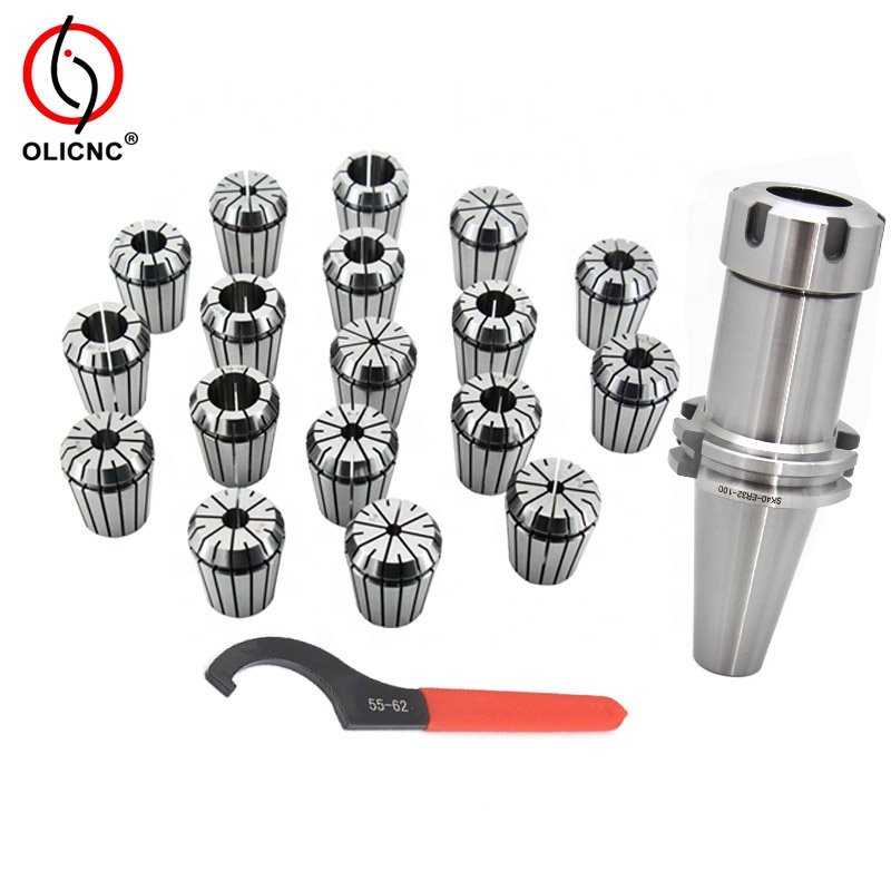 ER Collet Chuck Set For Milling Machine Er32 Collet With BT40 NT40 MT3 MT4 SK40 R8 tool Holder Set Spring Collets tool Set