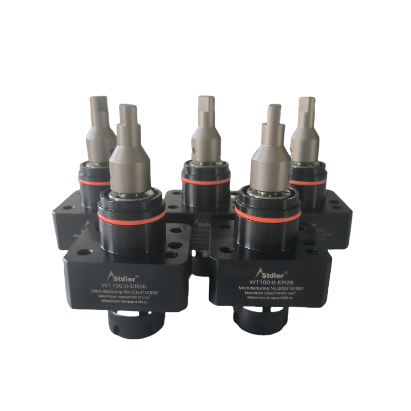 WT100/0/ER25 Live CNC Lathe Turret Tool Axial 0 Degree New Condition 3 Axis Turning Milling Composite Machine Core Boring Tool