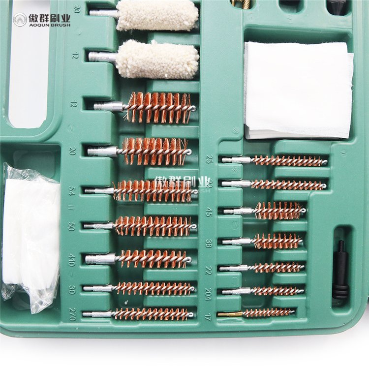 Best Selling Multi Caliber Gun Bore Bristle Brushes Cleaning Tools Kit Including Gun Cleaning Brush