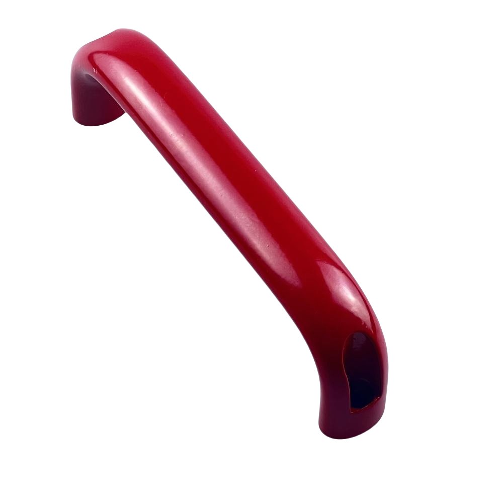 Aluminum alloy handle with plain bores through anodized for Machine tool equipment, automation equipment