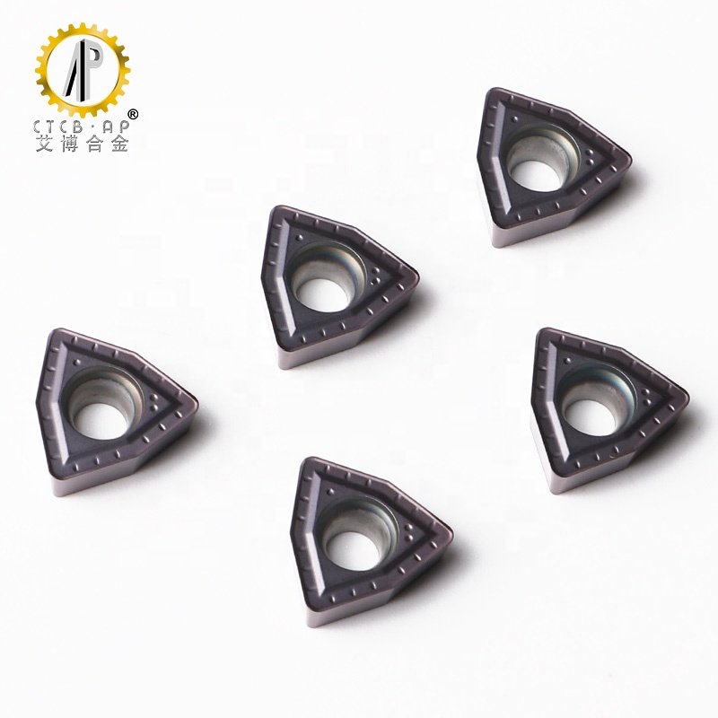 Long And Predictable Tool Life Tungsten Carbide Indexable Drilling Inserts SPGT/SPMT/WCMX