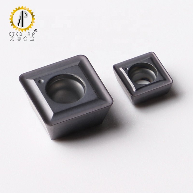 Long And Predictable Tool Life Tungsten Carbide Indexable Drilling Inserts SPGT/SPMT/WCMX