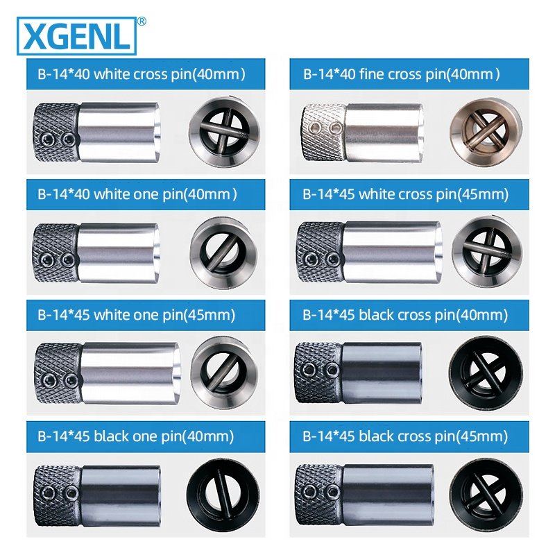 xgenl 12mmx42mm White Cross Pin Woodworking CNC Boring Machine Quick Change Adapter Drill Chuck Grinder collet chuck